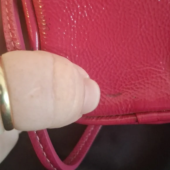 Coach Pink Mini Wristlet - Picture 5 of 5